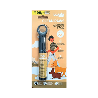 LOZALO CLEAN PAWS SPRAY (S) 22ML