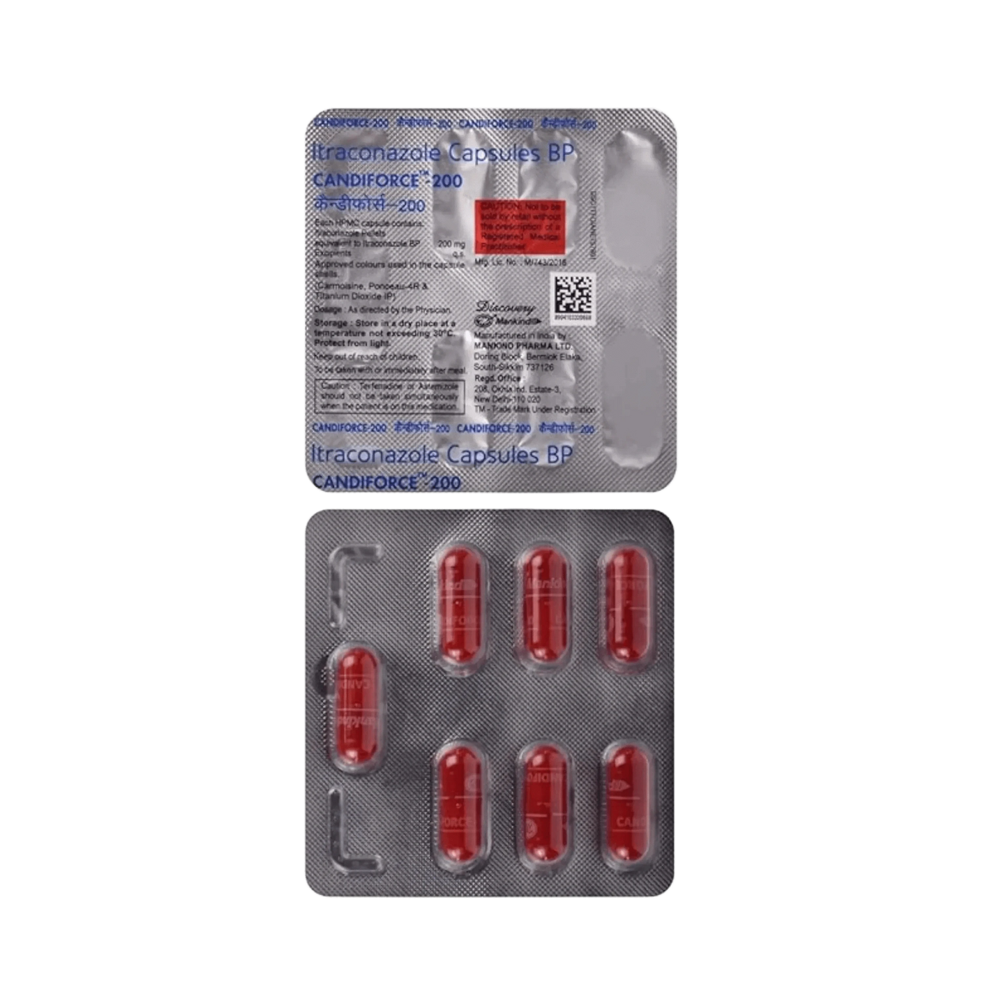 CANDIFORCE 200MG CAPSULE