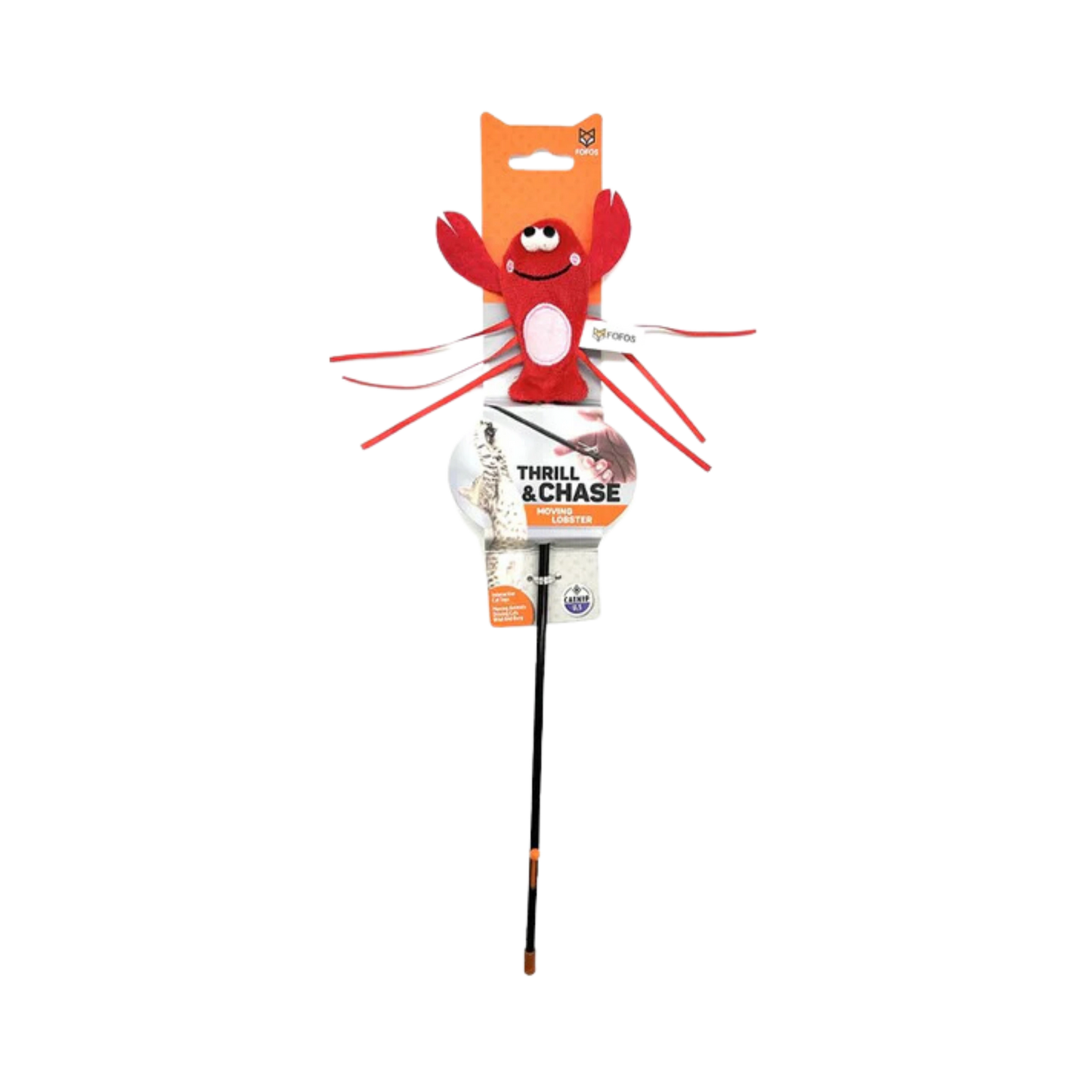 FOFOS CAT WAND MOVING LOBSTER - Animeal