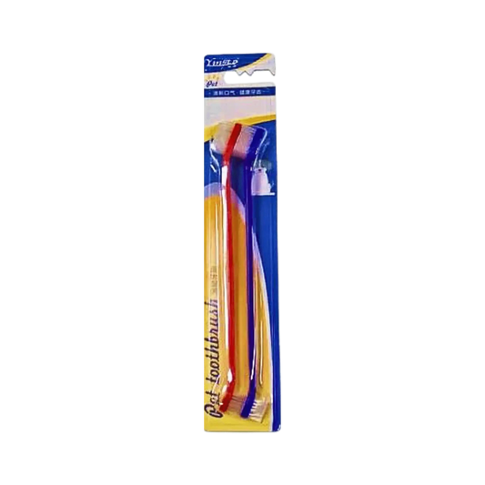 CANINE CREW 2 IN 1 TOOTHBRUSH 1PC