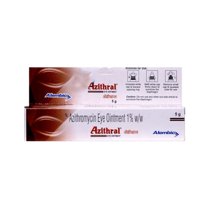 AZITHRAL EYE OINTMENT 5GM