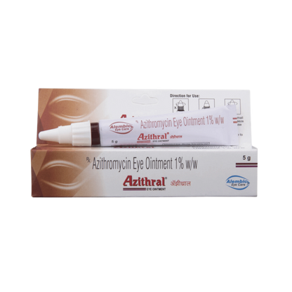 AZITHRAL EYE OINTMENT 5GM