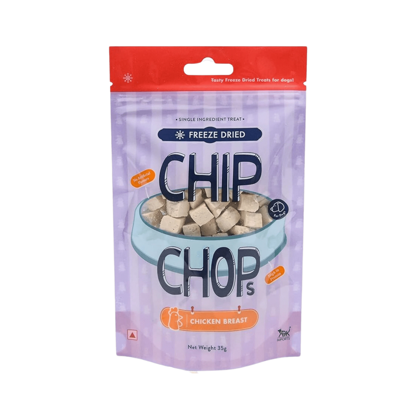 CHIP CHOP FREEZE DRIED CHICK BREAST 35GM