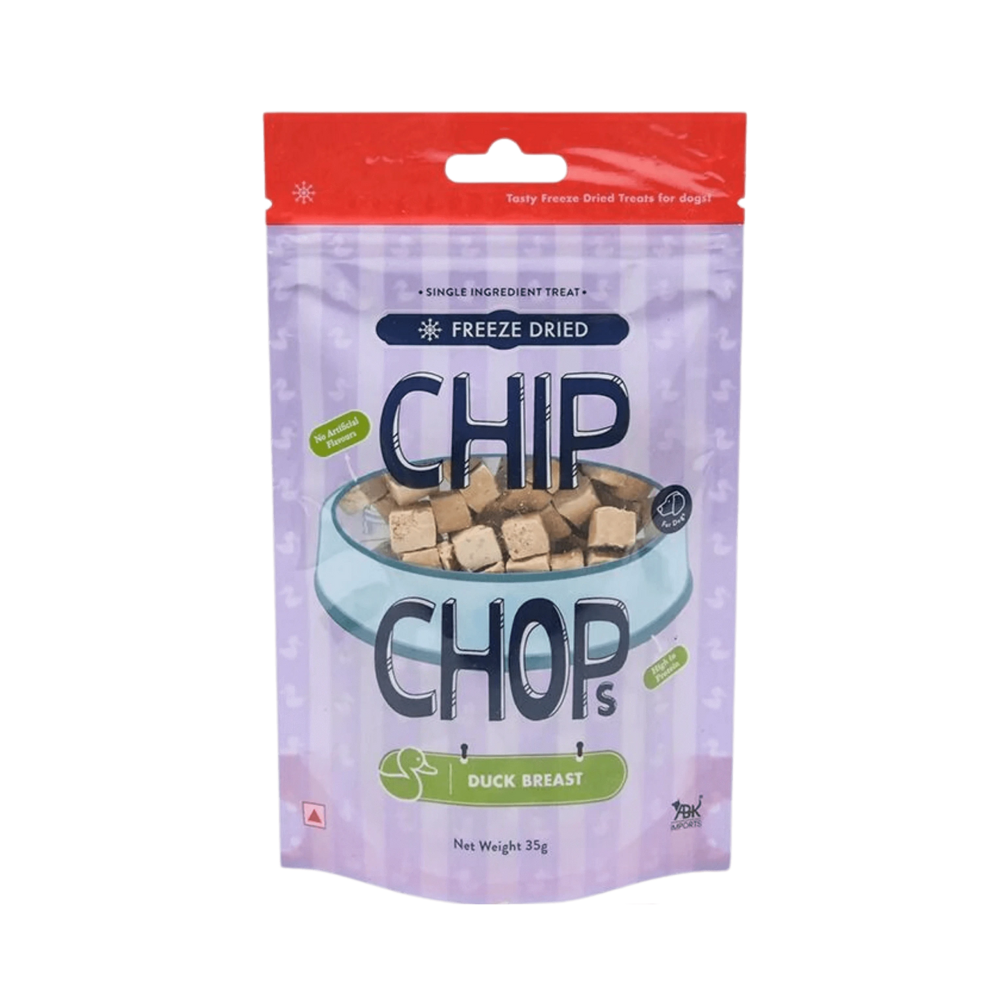 CHIP CHOP FREEZE DRIED DUCK BREAST - Animeal