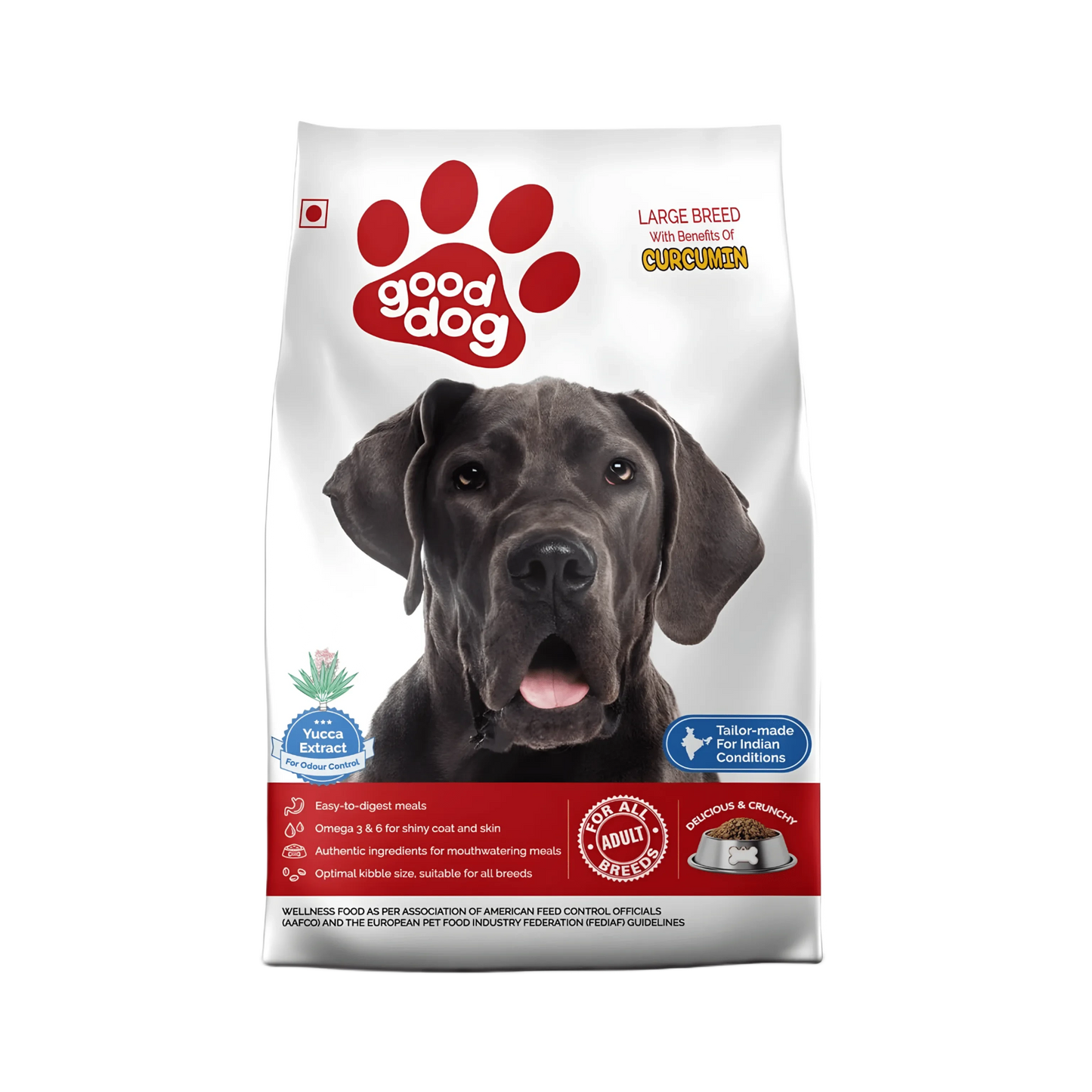 GOOD DOG ADULT DRY FOOD (XS) 80GM