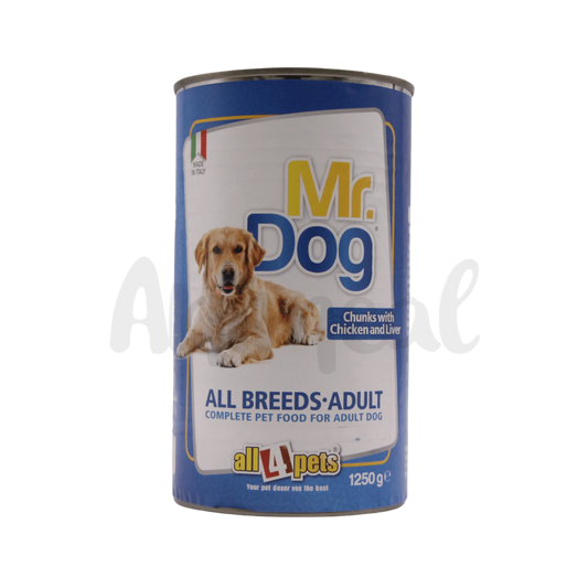 MR DOG CHUNK WITH CHIC & LIVER CAN 1250GM