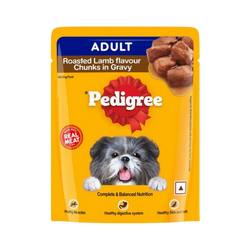 PEDIGREE ADULT ROASTED LAMB & CHIC GRAVY - Animeal