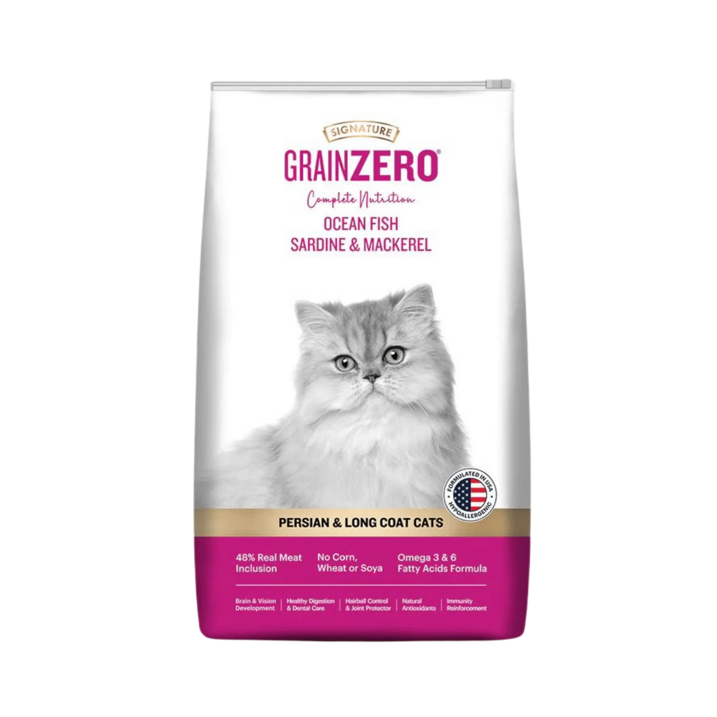 SIGNATURE GRAIN ZERO PERSIAN DRY FOOD (M) - Animeal