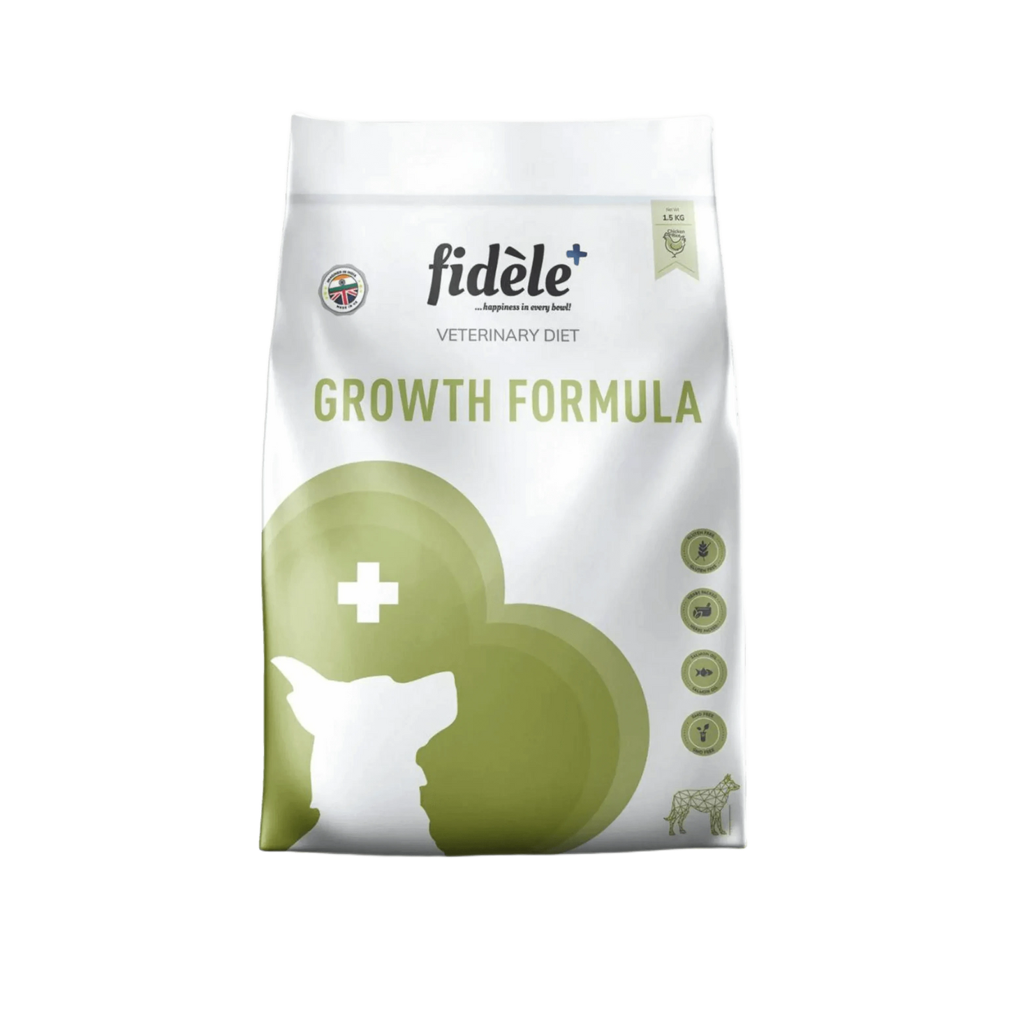 FIDELE PLUS GROWTH DRY FOOD (S) - Animeal