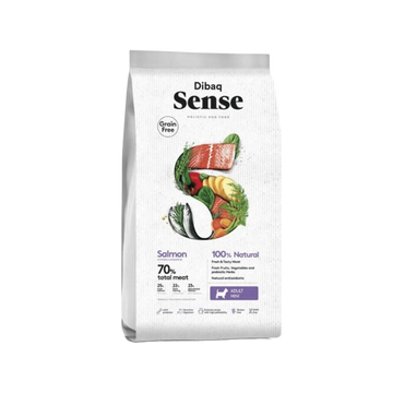 DIBAQ SENSE SALMON MINI DRY FOOD (S) 2KG