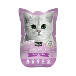 KIT CAT PETITE CHIC & TUNA GRAVY 70GM