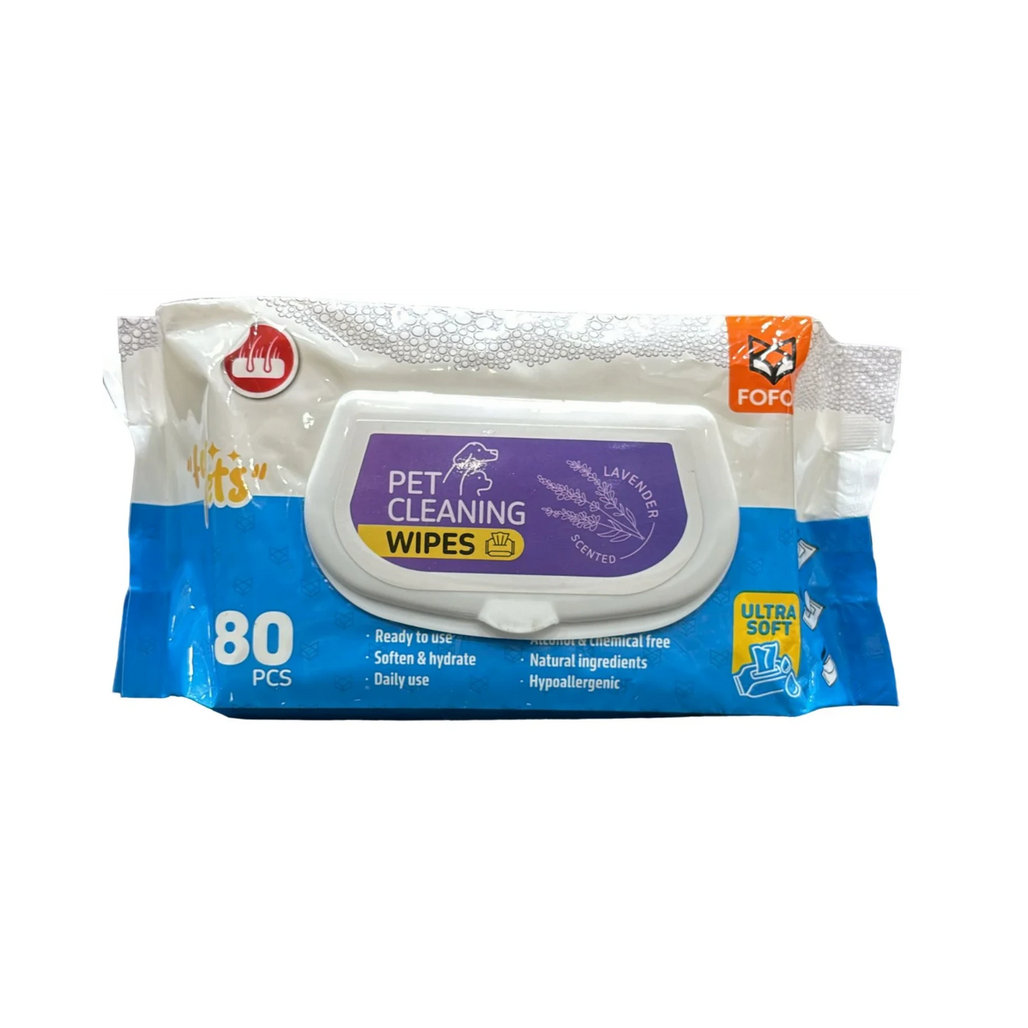 FOFOS LEVENDER SCENTED WIPES - Animeal