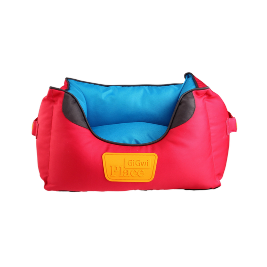 GIGWI PLACE SOFT BED RED (M) MEDIUM