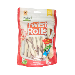 GNAWLERS DENTALIGHT TWIST CHIC ROLL 100GM