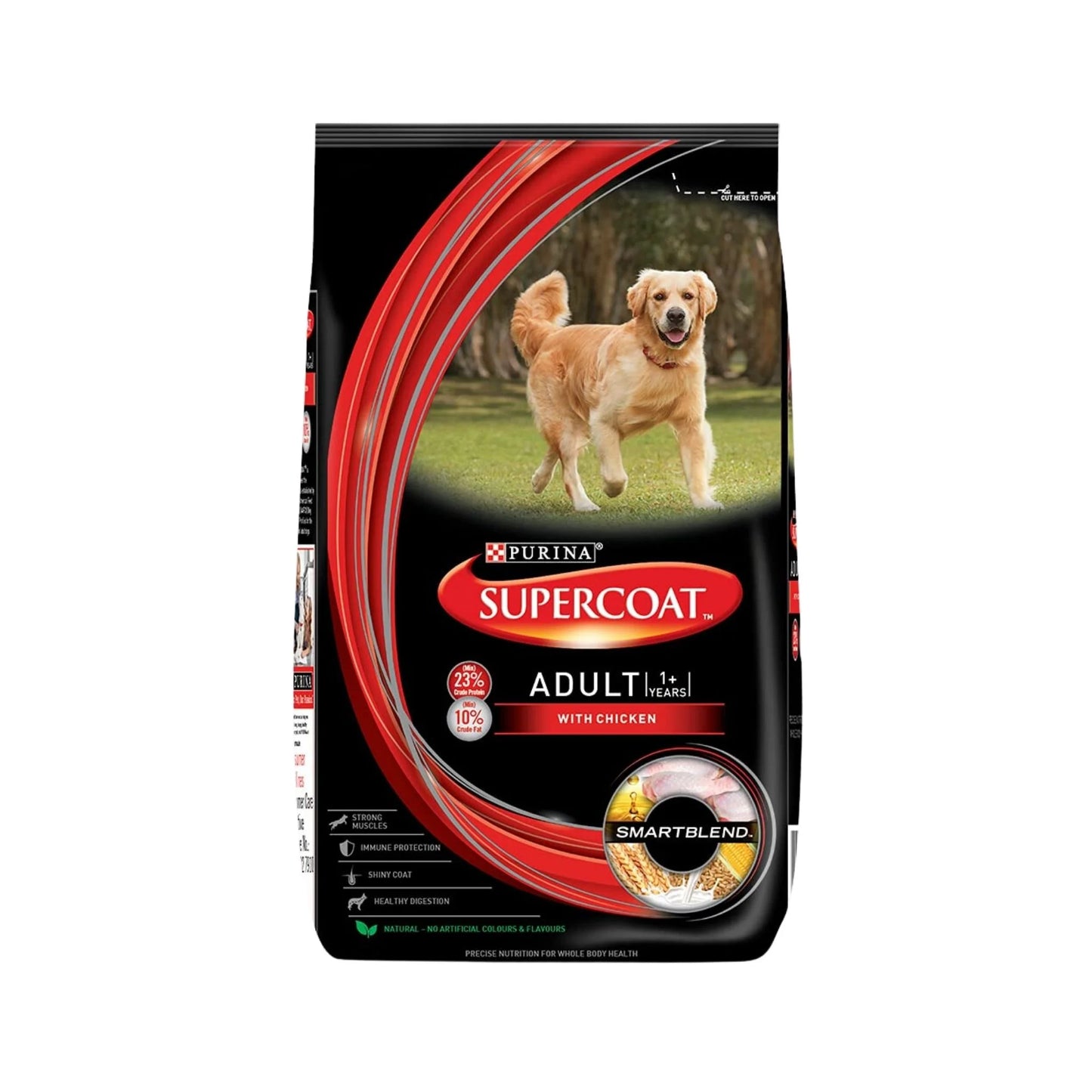 SUPERCOAT ADULT CHICKEN DRY FOOD (XL) - Animeal