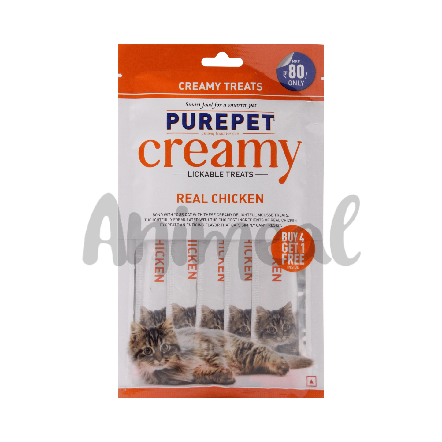 PUREPET CREAMY TERAT REAL CHICKEN - Animeal