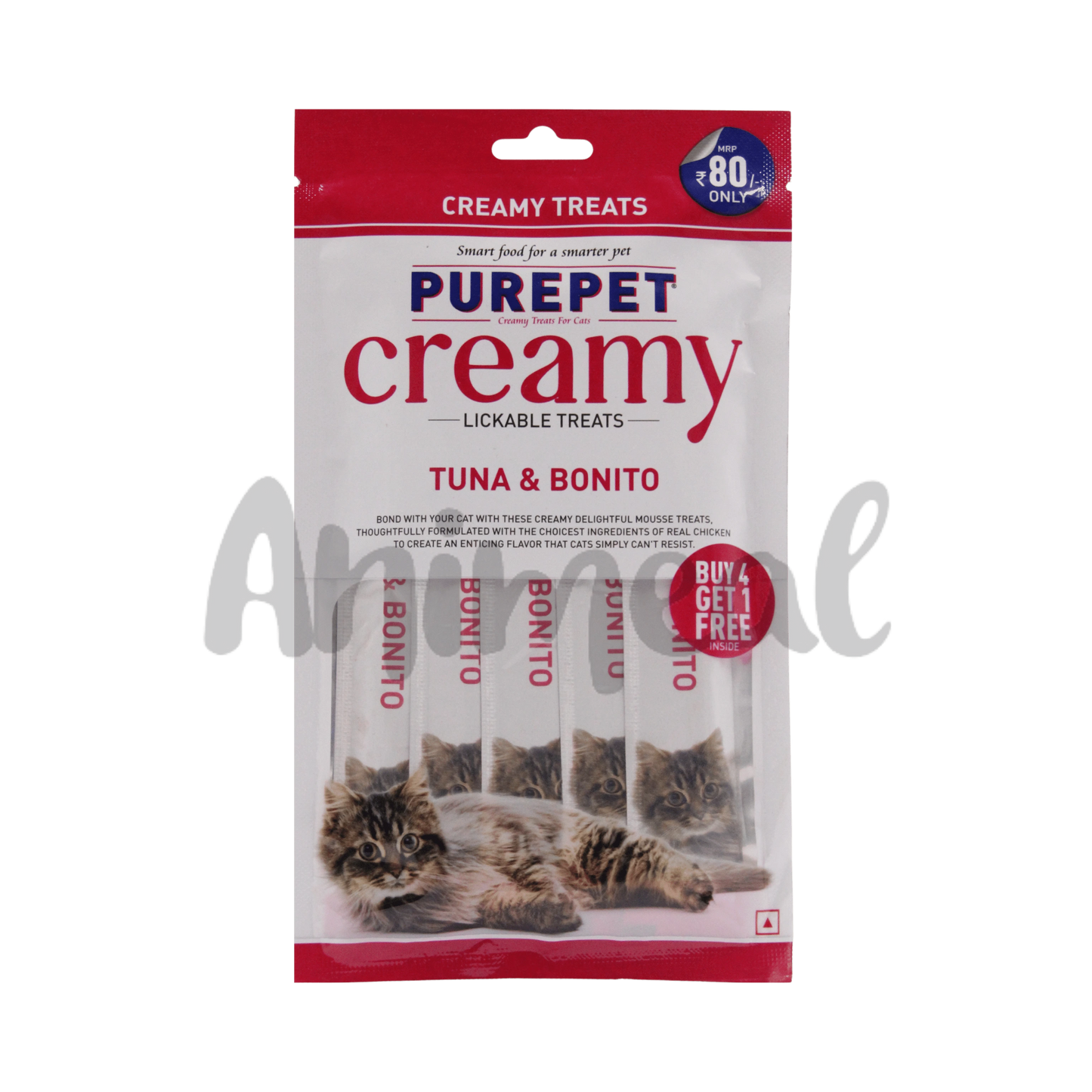 PUREPET CREAMY TREAT TUNA & BONITO - Animeal