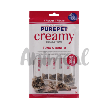 PUREPET CREAMY TREAT TUNA & BONITO - Animeal