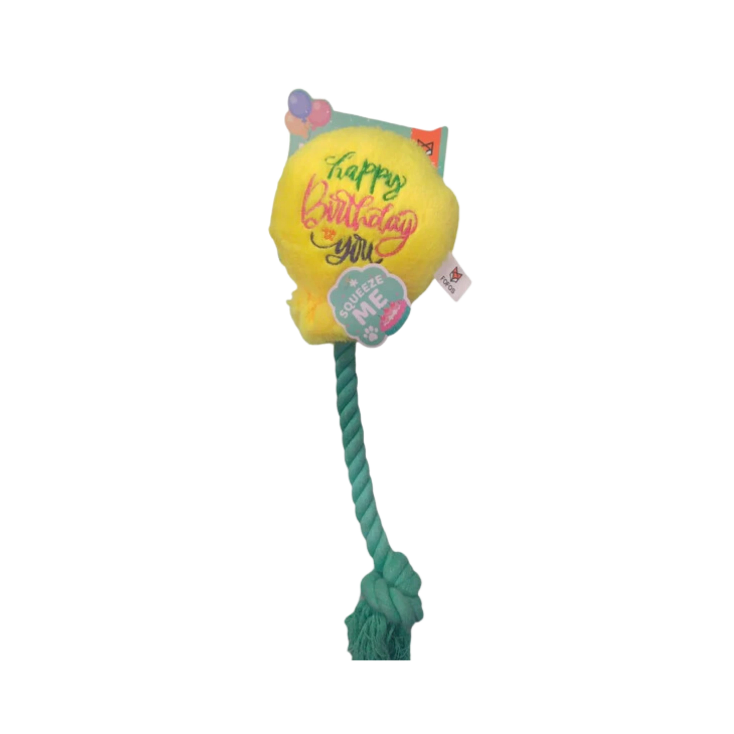 FOFOS BIRTHDAY BALLOON CAT TOY - Animeal