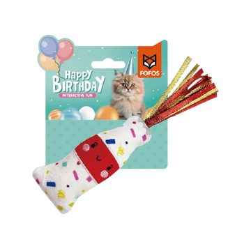 FOFOS BIRTHDAY DRINK CAT TOY - Animeal