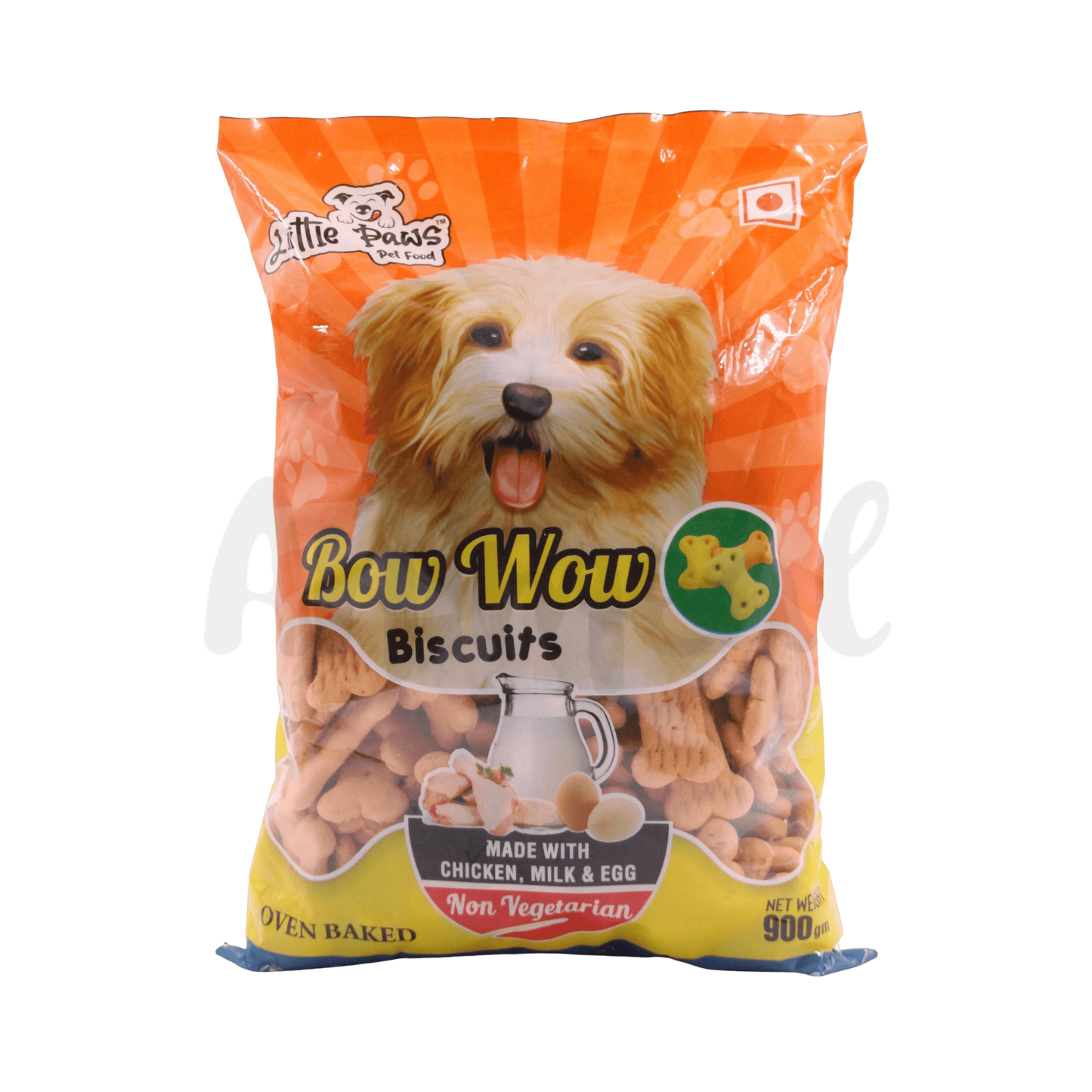 LITTLE PAWS BOW WOW CHICKEN & MILK BISCUITS - Animeal