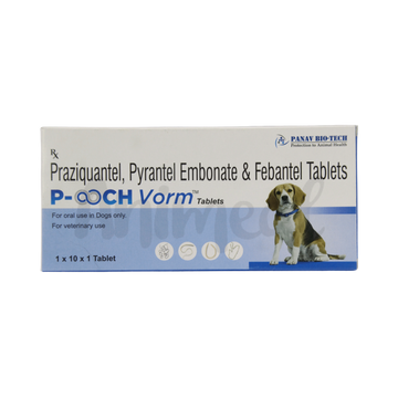 POOCH VORM TABLET 10TAB