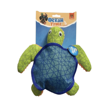 FOFOS OCEAN ANIMAL CHEWING SQUEAKY TURTLE TOY - Animeal