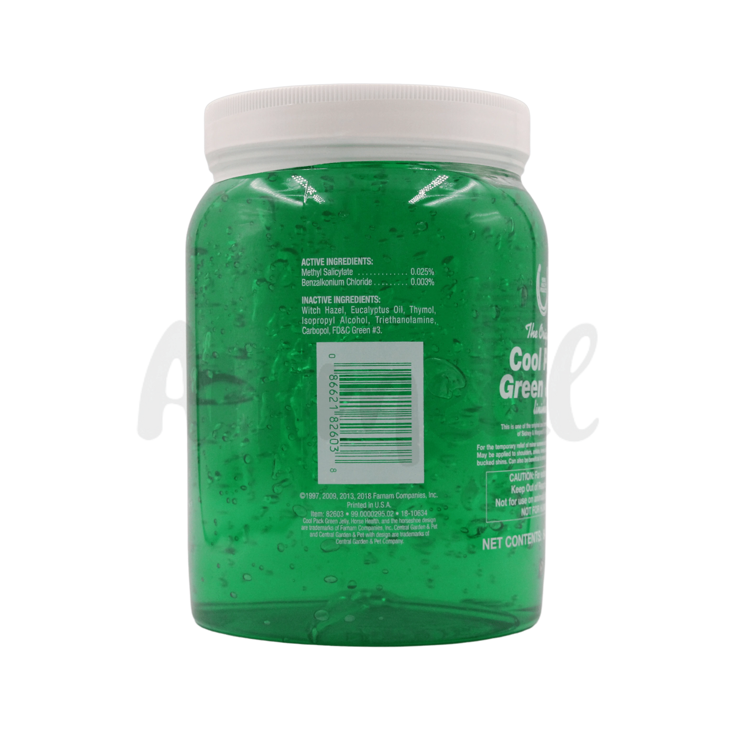 COOL PACK GREEN JELLY LINIMENT 1.89LIT