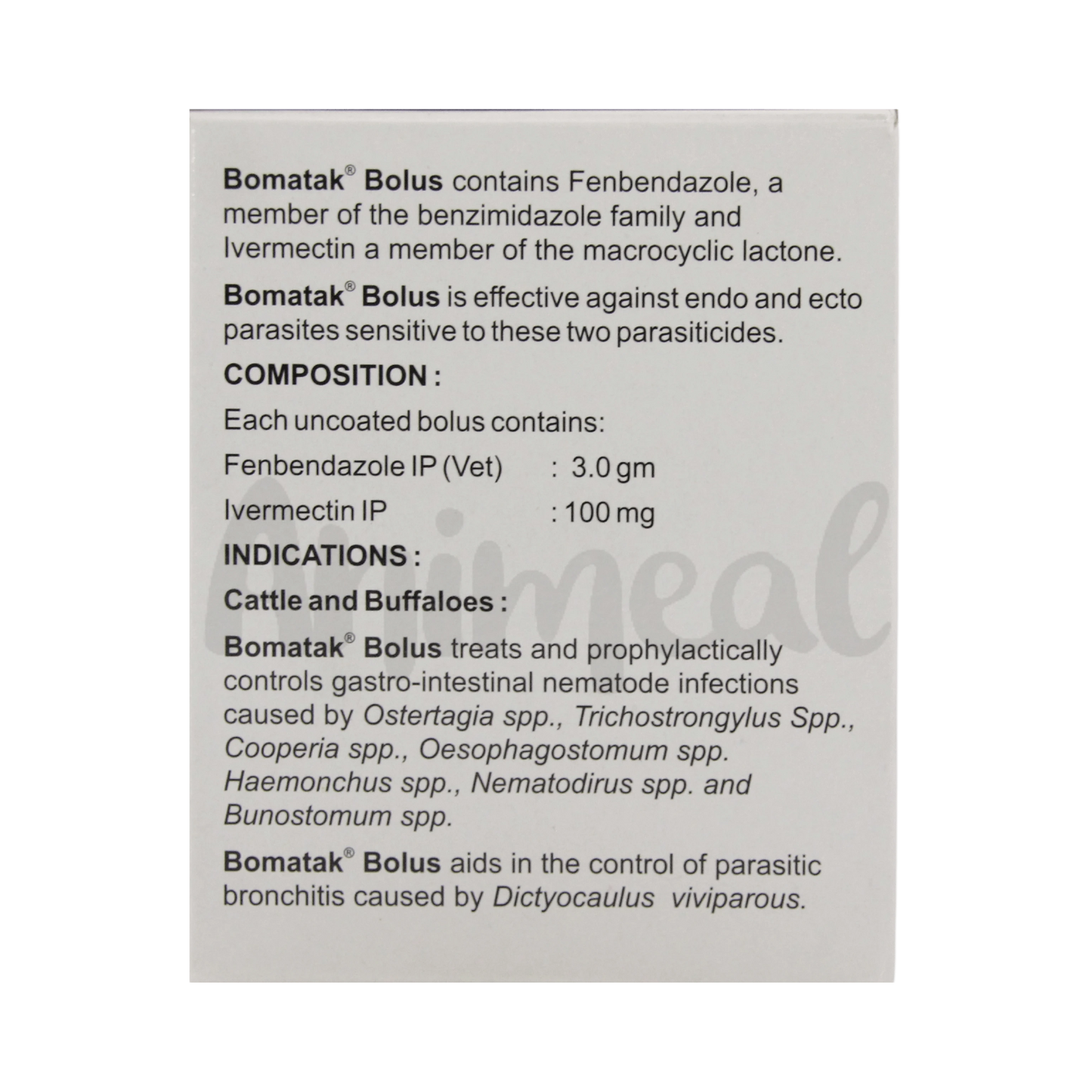 BOMATAK BOLUS 1BOLUS