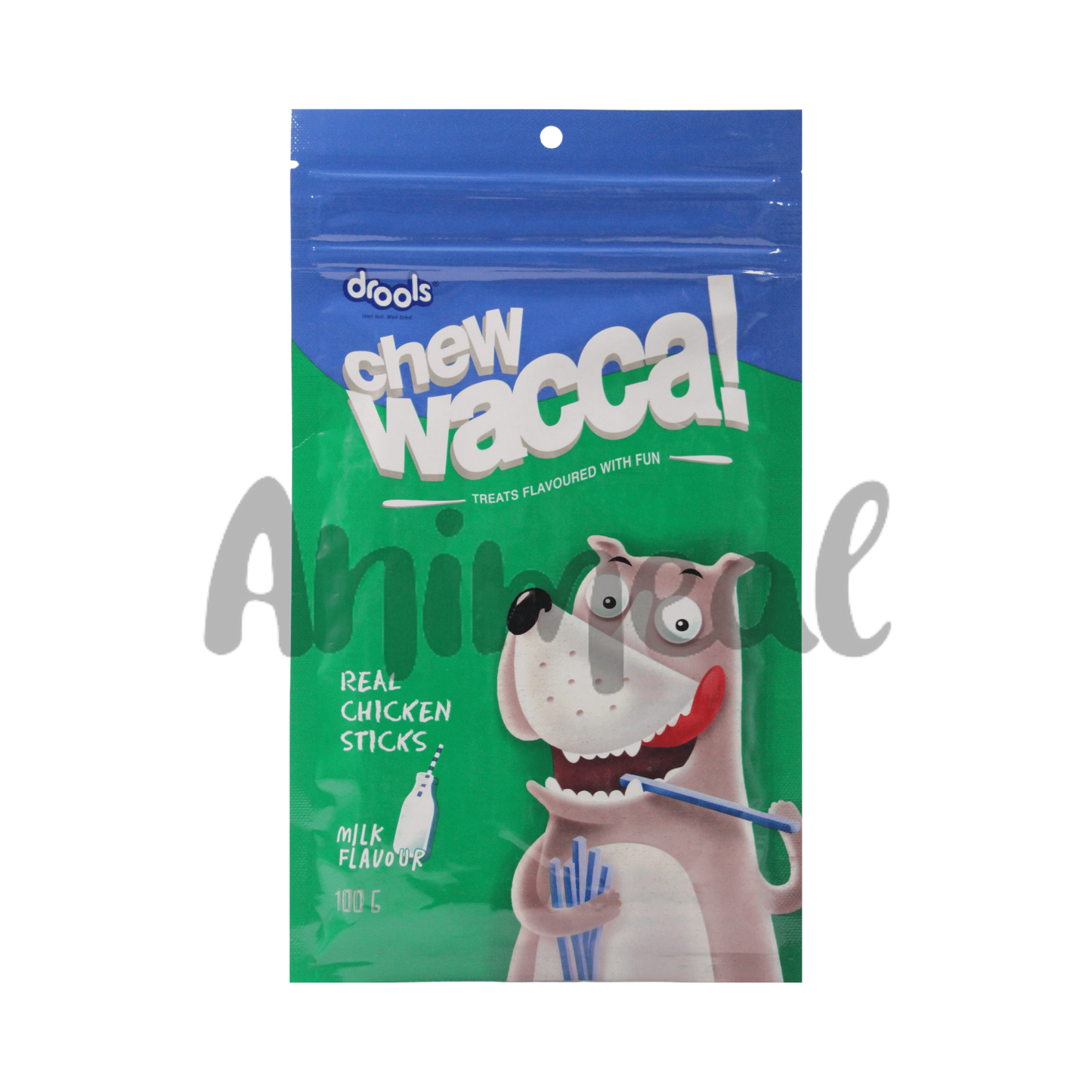 CHEW WACCA MILK STICKS 100GM