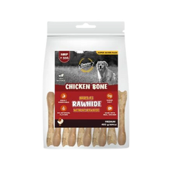 Gnawlers Chicken Bone 4"Inch (L) - Animeal