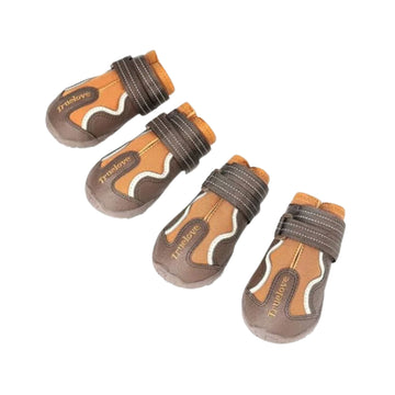 TRUELOVE WATER RESISTANCE DOG SHOES WITH TPR SOLE GINGER (L) - Animeal