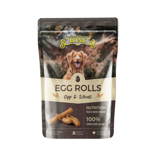 KING EGG ROLL DOG TREAT - Animeal