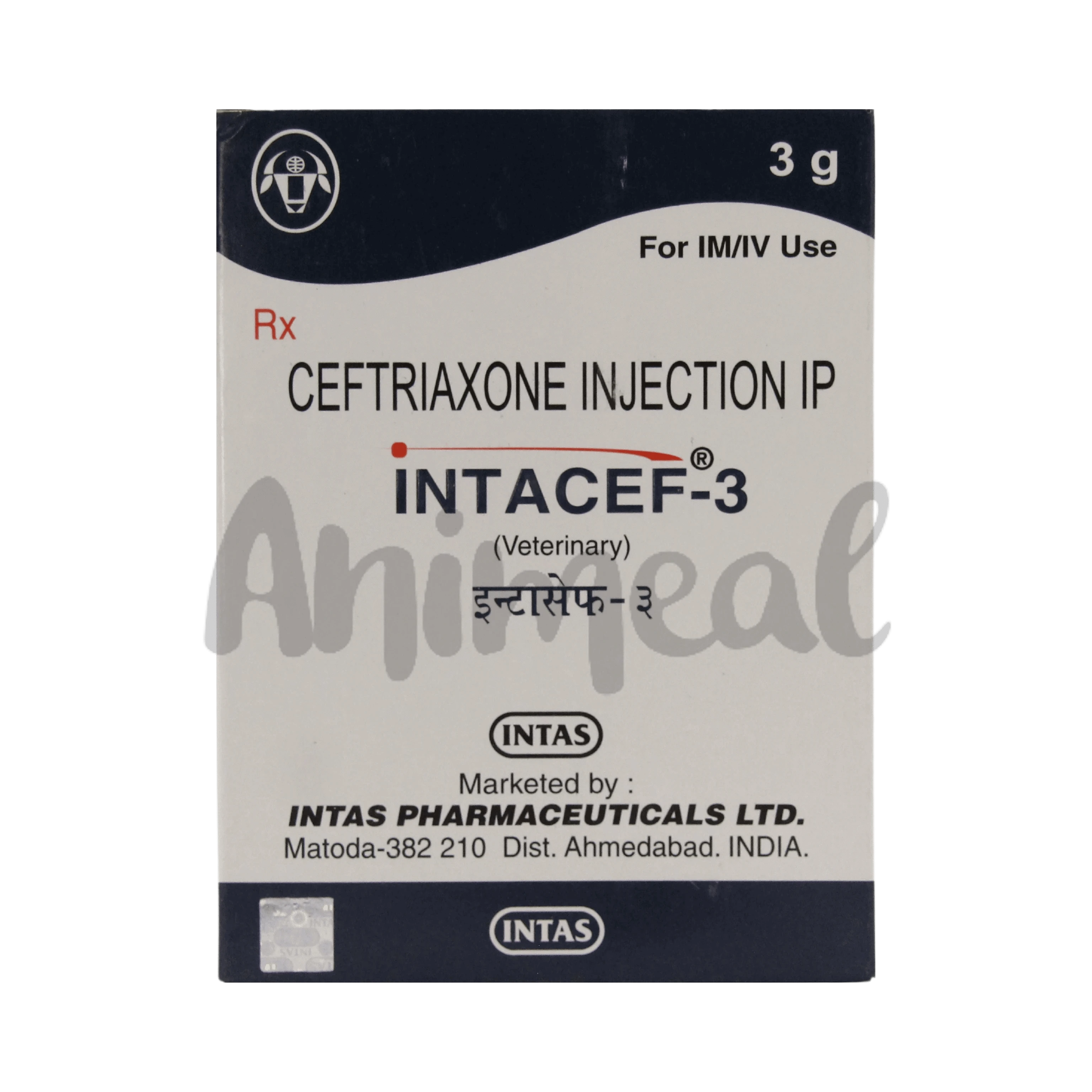 Triacef Inj AnimealINTACEF-3 INJ - Upto 15% Off - Animeal