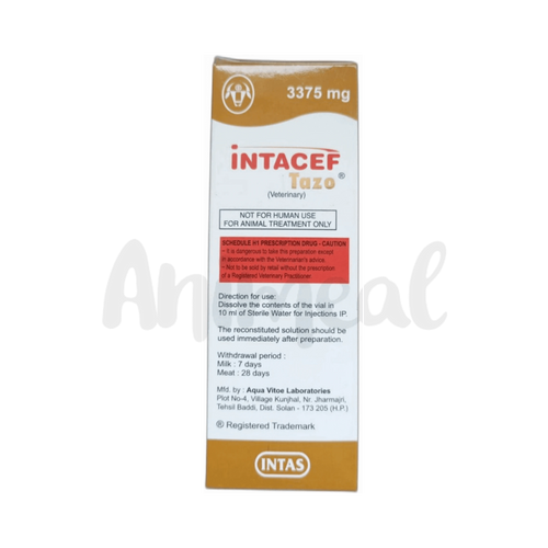 INTACEF TAZO 3375MG INJ - Animeal