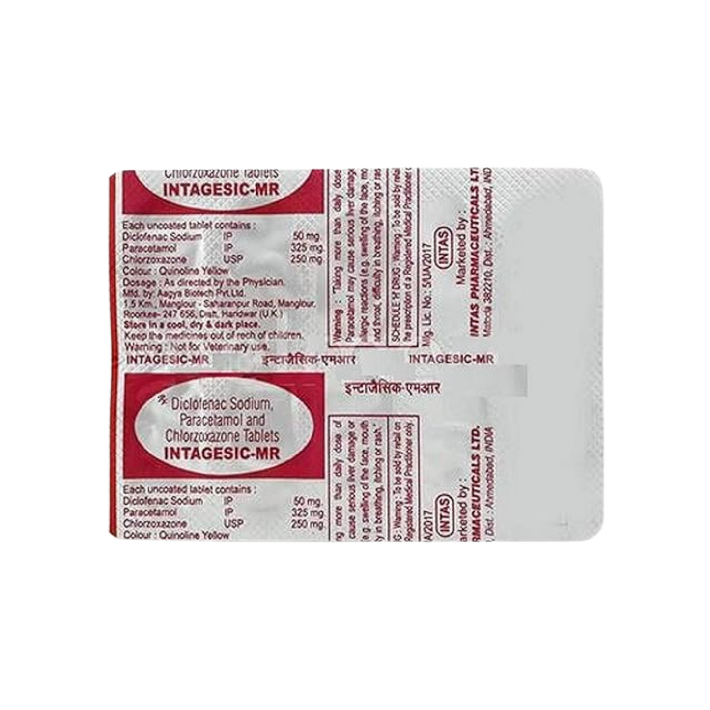 INTAGESIC-MR TABLET - Animeal