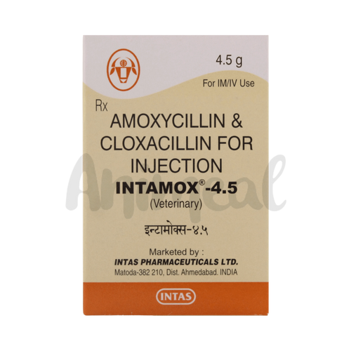 INTAMOX- 4.5GM INJ - Animeal