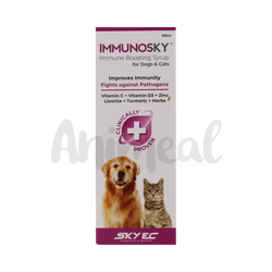 Immuno Sky Syrup for Dogs and Cats, 200ml - Animeal
