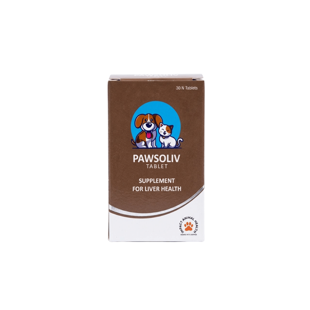 Impact Pawsoliv Tablet for Dogs and Cats, 30 Tablets - Animeal