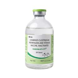 Indian Immunologicals Raksha Et+tt for Farm Animals, 100ml - Animeal