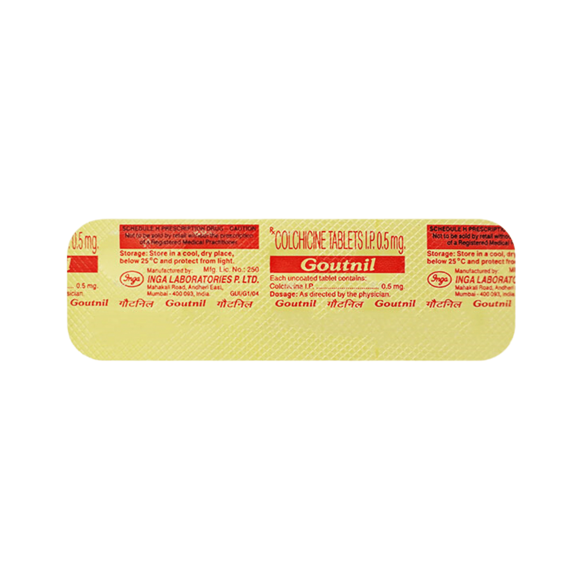 Inga Goutnil Tablet for Dogs and Cats, 10 Tablets - Animeal