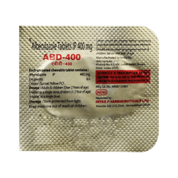 Intas ABD Albendazole Dewormer Tablet, 1 Tablet - Animeal
