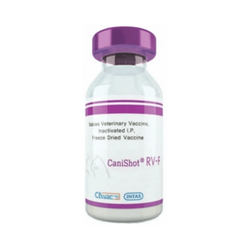 Intas Canishot RV-F Rabies Vaccine for Dogs and Cats, 1 Dose - Animeal