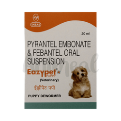 Intas Eazypet Puppy Dewormer Suspension, 20ml - Animeal