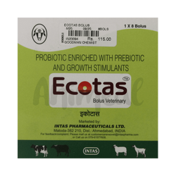 Intas Ecotas Bolus for Farm Animals, 8 Boluses - Animeal
