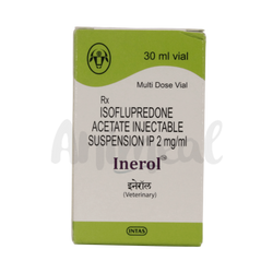 Intas Inerol Isoflupredone Acetate Injection, 30ml - Animeal