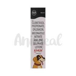 Intas Kiskin Skin Lotion for Dogs and Cats, 100ml - Animeal