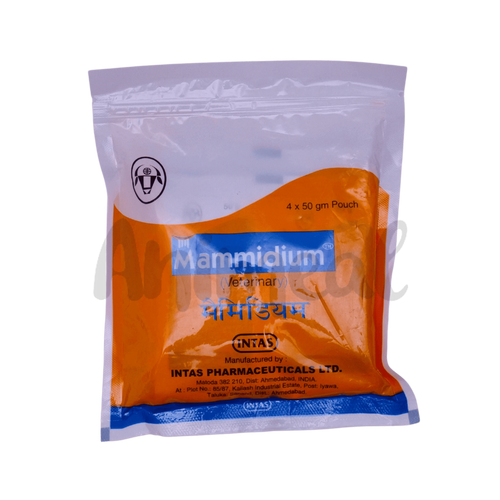 Intas Mammidium Udder Health Powder for Cows, 200g - Animeal