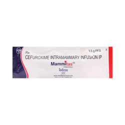 Intas Mammitas Cefuroxime for Mastitis in Cows, 3.5g - Animeal