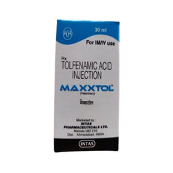 Intas Maxxtol Tolfenamic Acid Injection, 30ml - Animeal
